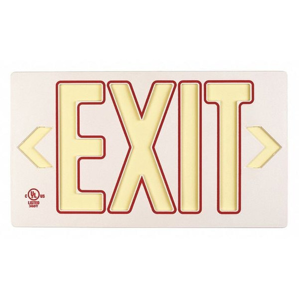 Manufacturer Varies Exit Sign,8 3/4 in x 15 3/8 in,Plastic GRAN4737 Manufacturer Varies Exit Sign,8 3/4 in x 15 3/8 in,Plastic GRAN4737