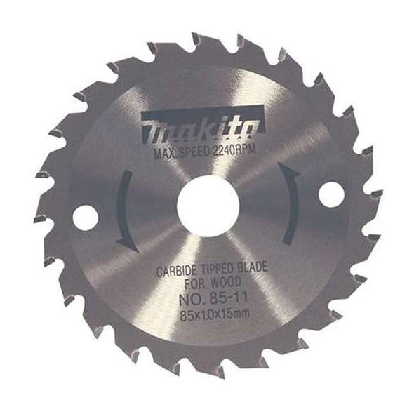 Makita Circular Saw Blade,3 3/8 in,24 Teeth 721005-A
