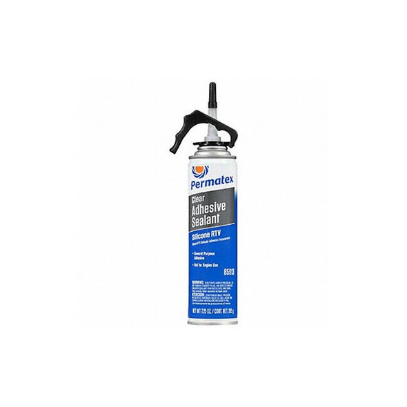 Multipurpose Gasket Sealant, 7.5 oz, Clear, Temp Range -75 to 400 Degrees F
