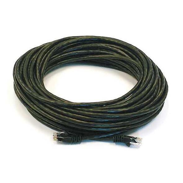 Monoprice Patch Cord,Cat 5e,Booted,Black,50 ft. 2158