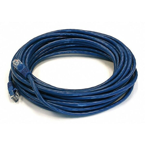 Monoprice Patch Cord,Cat 6,Booted,Blue,30 ft. 5018
