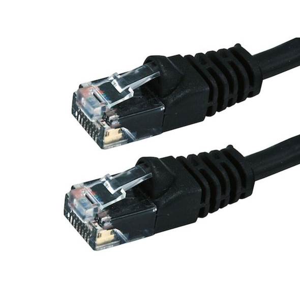 Monoprice Patch Cord,Cat 6,Booted,Black,7.0 ft. 2302