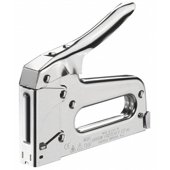 Staple Gun, Flat Crown, Crown Width 3/8 in, Length 12 3/4 in, Staple Capacity 84