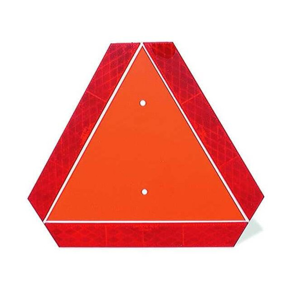 Grote Reflector,Triangle,Orange, Red,13-3/4" L 71152