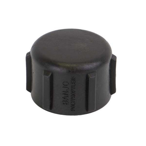 Banjo Cap, Polypropylene, 1-1/4", Schedule 80, 300 psi Max Pressure CAP125