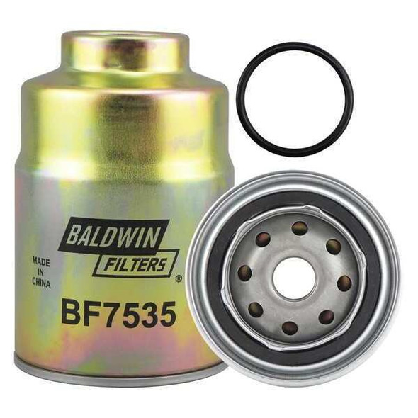 Baldwin Filters Fuel Filter,5-7/16 x 3-9/16 x 5-7/16 In BF7535