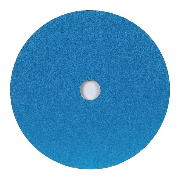 Norton Abrasives Fiber Disc, 5 in Dia, 7/8 in Arbor,PK25 66261138561