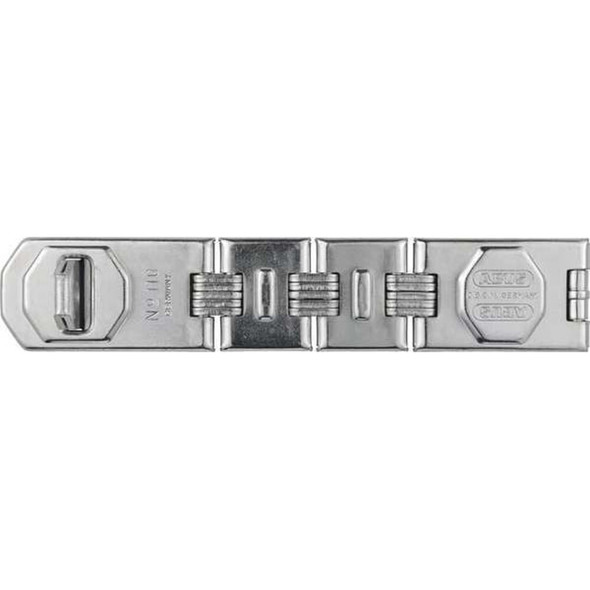 Abus Concealed Hinge Pin Hasp,Fixed,Chrome 110-230