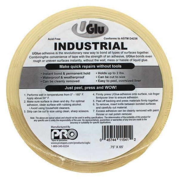 Uglu Film Tape, Amber, 21-5-8 yd L, 3-4 in W 349UGLU3465