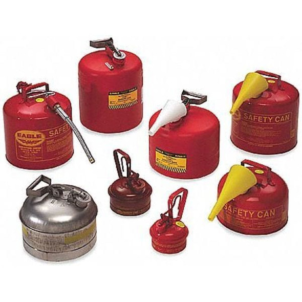 Eagle Mfg Type I Safety Can, Steel, Red UI50S
