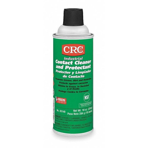 Crc Contact Cleaner and Protectant, Aerosol Spray Can, 10 oz, Liquid 03140