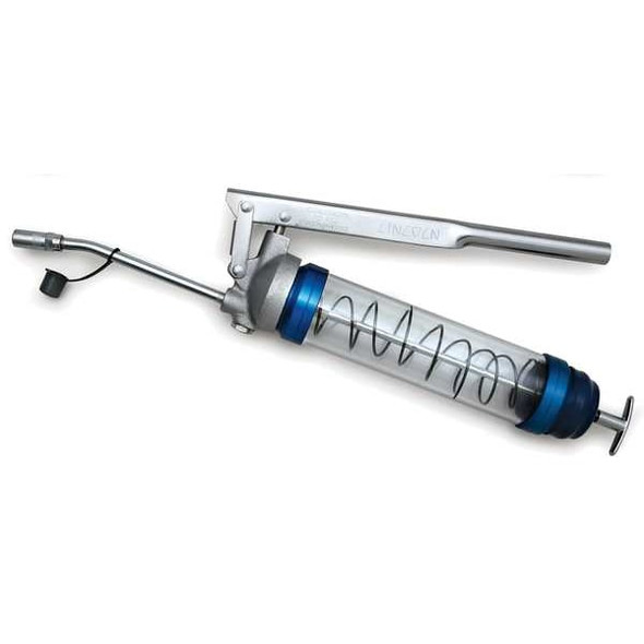 Lincoln Industrial Grease Gun,Lever,7500 psi,16 oz. 1142CLR