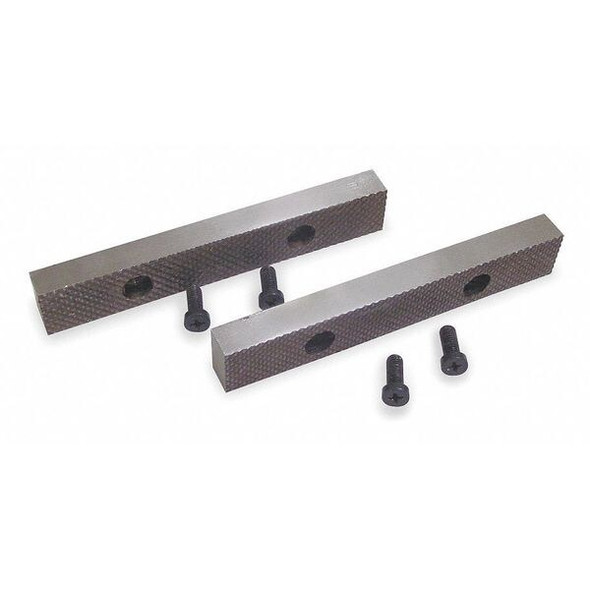 Wilton Replace.JawInserts,Steel,Incl.4Screw,PK2 2908080