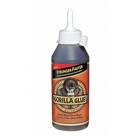 Gorilla Glue Instant Adhesive, Clear, 24 hr Full Cure, 0.7 oz, Tube 5000802