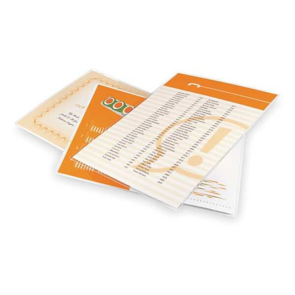Gbc Laminating Pouch,11 1/2in W,9in L,PK100 3745022B Gbc Laminating Pouch,11 1/2in W,9in L,PK100 3745022B