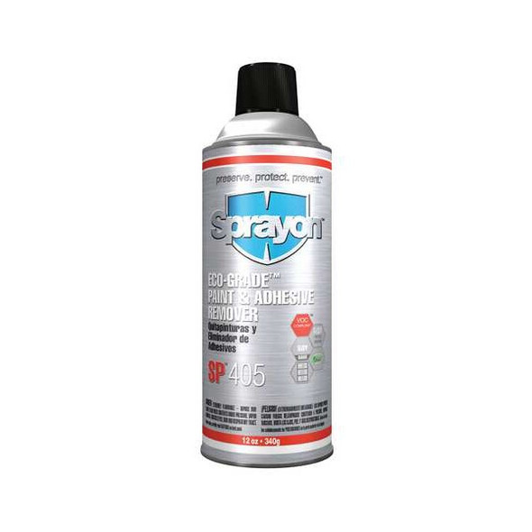 Sprayon Paint and Adhesive Remover,12 oz. SC0405000