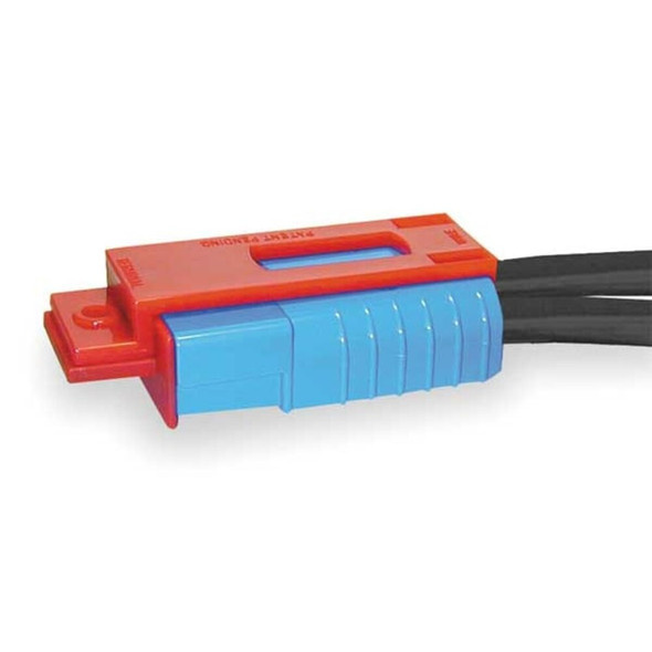 Anderson Power Products Connector Lockout,Red,1-4In Shackle Dia. SB350-LOCKOUTG