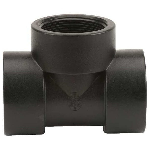 Banjo Tee, Polypropylene, 2", Schedule 80, 300 psi Max Pressure TEE200