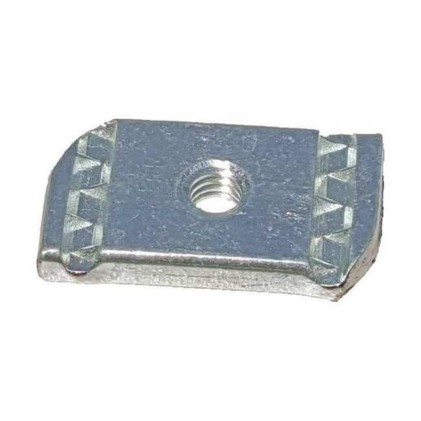 Manufacturer Varies Channel Springless Nut,3/8In,Silver,PK25 V220 3/8