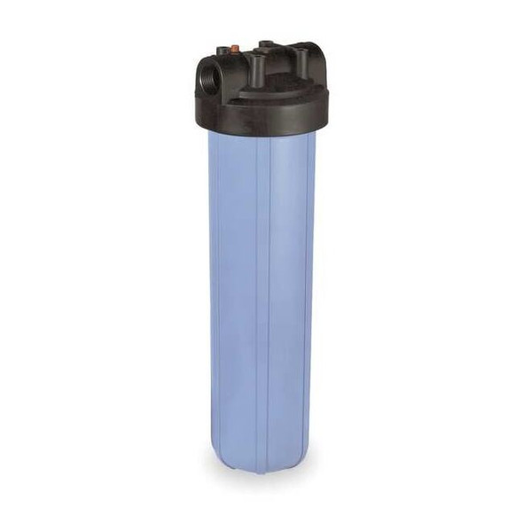 Pentair Pentek FilterHousing,231/4inH,71/2inDia,Blue 150233-75