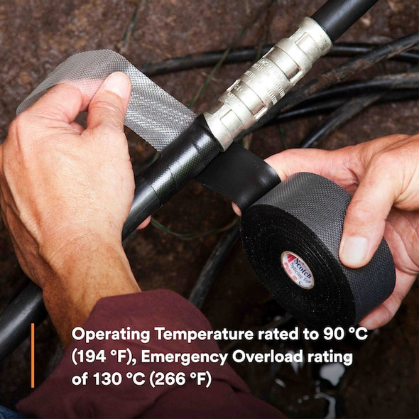 3m ElectricalTape,Black,10ydL,3/4inW 23-3/4X30FT