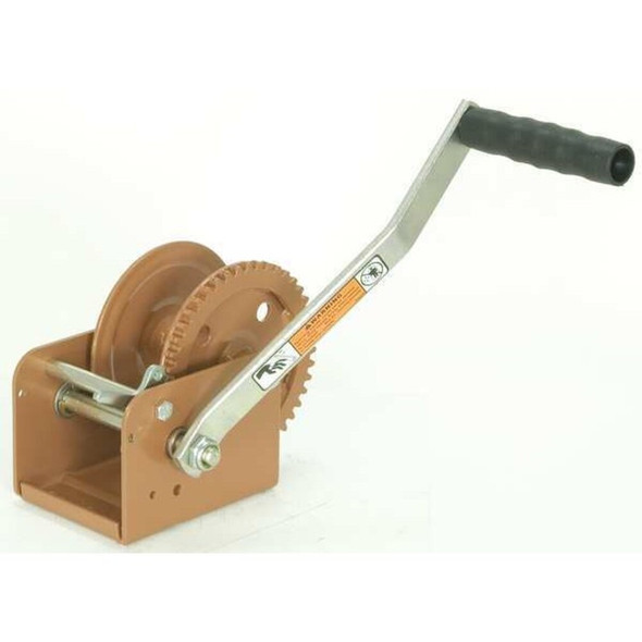 Dutton-Lainson Ratcheting Winch,Spur,No Brake,1400 lb. DLC1400