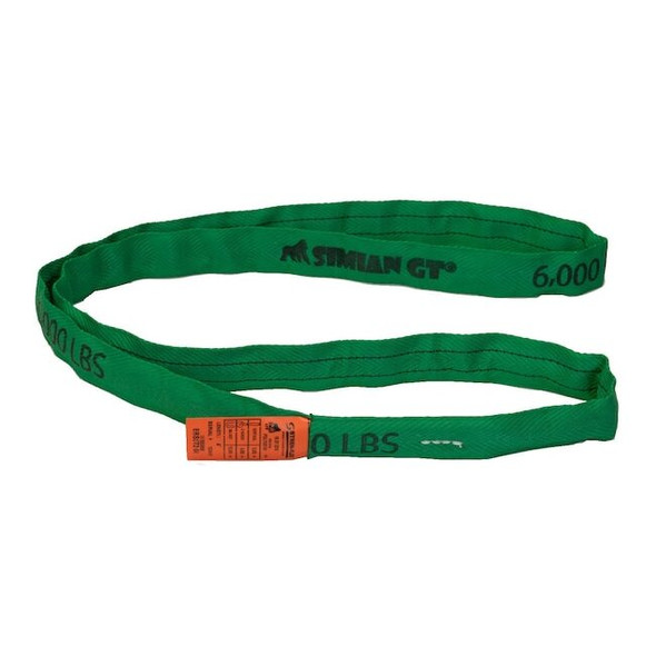 Stren-Flex Round Sling,Endless,3 ft L,12,000 lb Cap SFERSST2-03