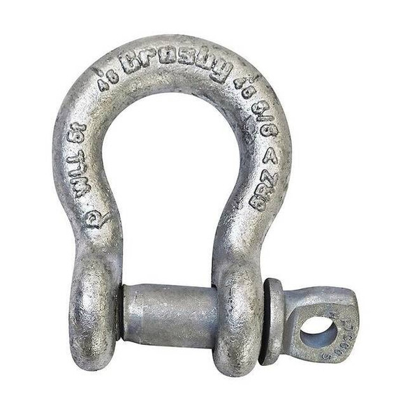 Crosby Shackle,3/4 in.,14,000 lb.,Screw Pin 1017538