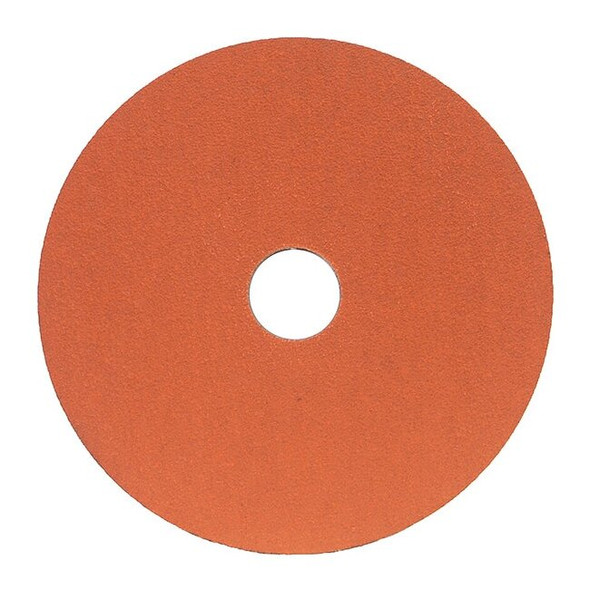 Norton Abrasives Fiber Disc, 7 in Dia, 7/8 in Arbor,PK25 69957398014
