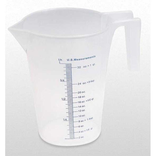 Funnel King Measuring Container,Fixed Spout,1 Quart 94130