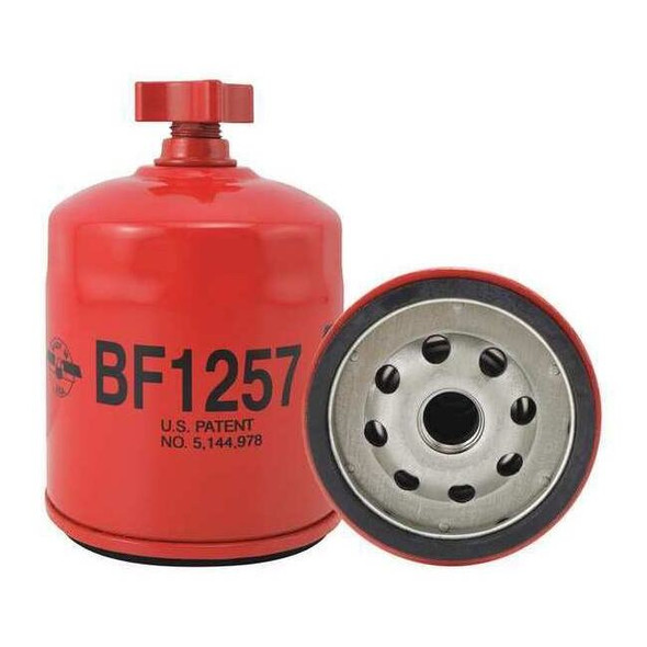 Baldwin Filters Fuel Filter,4-7/32 x 3 x 4-7/32 In BF1257