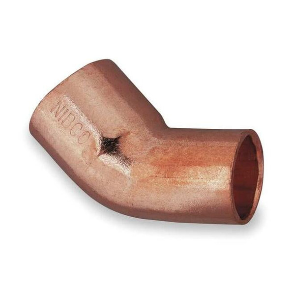 Nibco 5/8" NOM FTG x C Copper 45 Degree Elbow 6062 5/8