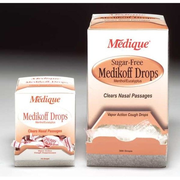 Medique Cough Drop,Menthol,5.8mg,Menthol,PK300 10903