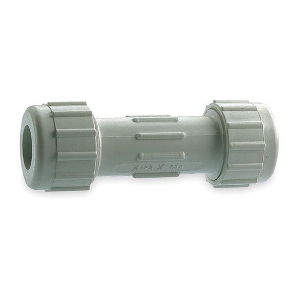 Manufacturer Varies PVC Coupling, Compression, 1-1/2 in Pipe Size 160-107