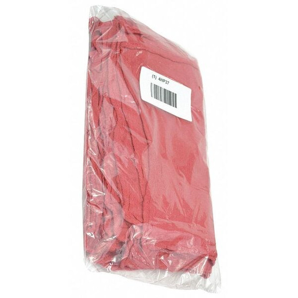 Manufacturer Varies New Cotton Shop Towels, Red, 12 in x 12 in, PK25 21820