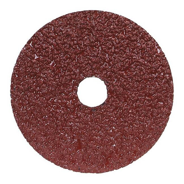 Norton Abrasives Fiber Disc,4 1/2 in Dia,7/8in Arbor,PK25 66623353313