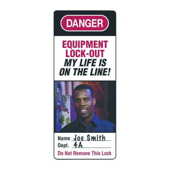 Master Lock Photo Identification Label,PK6 0411-5705