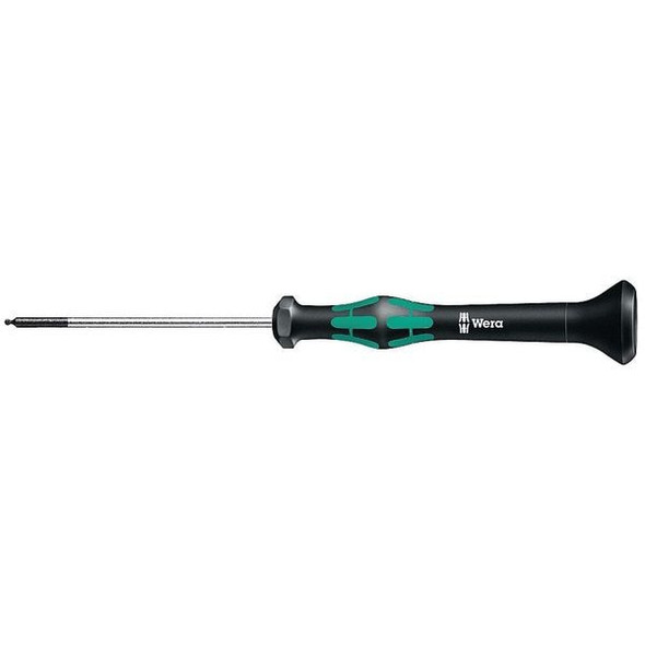 Wera General Purpose Ball End Hex Screwdriver 2.5 mm Round 05118094001