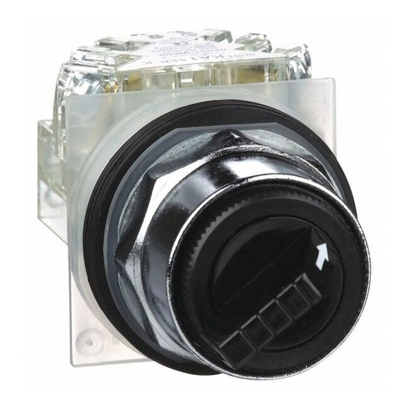 Schneider Electric Non-Illum Selectr Swtch,22mm,2 Pos,Keyd 9001KS11BH13