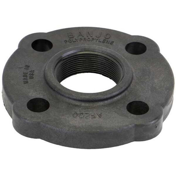Banjo Flange, Polypropylene, 2", Schedule 80, 150 psi Max Pressure AF200