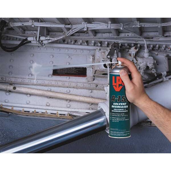 Lps Solvent Degreaser, 15 Oz Aerosol Can, Liquid, Clear Water-White 04320