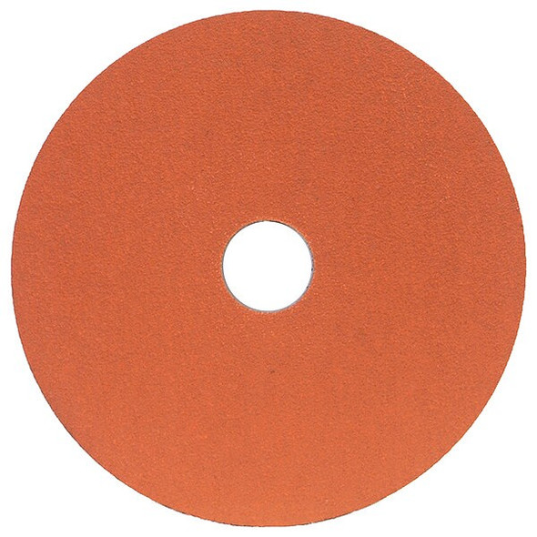 Norton Abrasives Fiber Disc,5x7/8,24G,PK25 69957398005