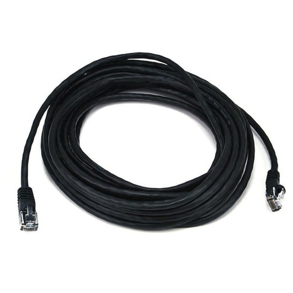 Monoprice Patch Cord,Cat 5e,Booted,Black,25 ft. 2151