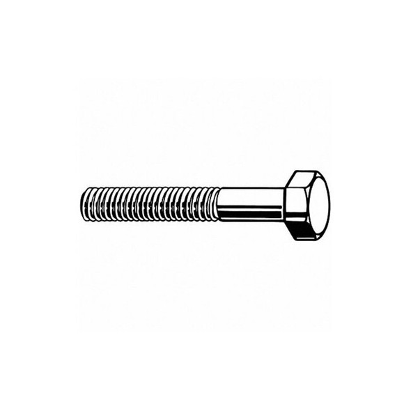 Grade 8, 3/8"-16 Hex Head Cap Screw, Black Oxide Steel, 3 in L, 25 PK