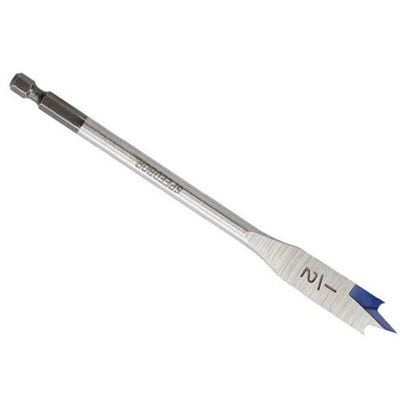 Irwin Spade Blade Drill,1/2in,Carbon Steel 88808