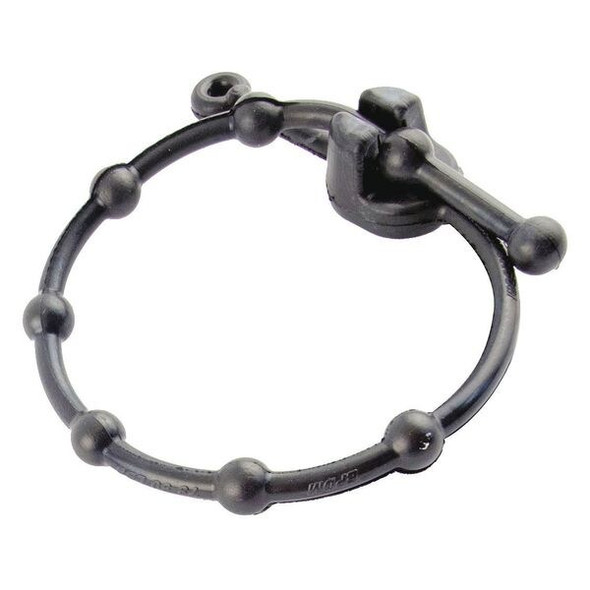 Erickson Bungee Strap,Black,14" L,1/2" W, PK2 06811