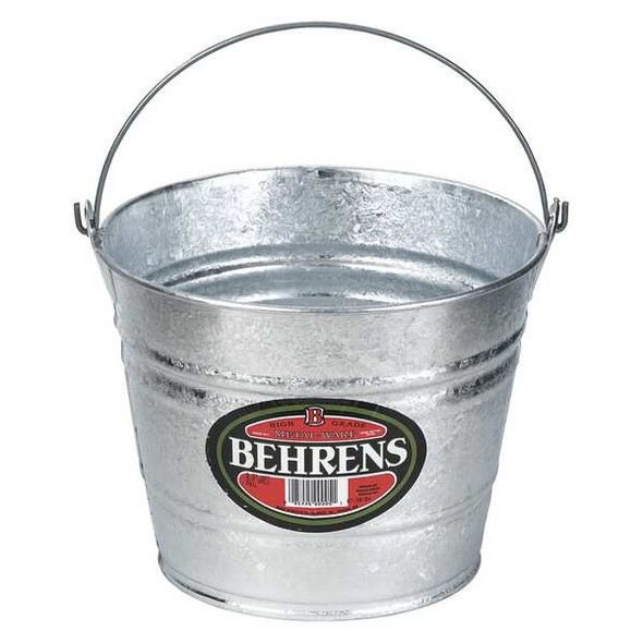 Behrens Bucket,1 1/4 gal,Silver 1205 Behrens Bucket,1 1/4 gal,Silver 1205