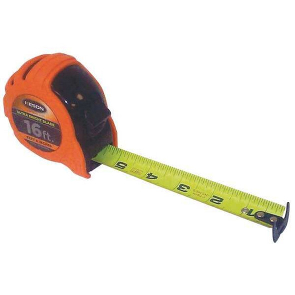 Keson 16 ft Tape Measure, 1 in Blade PG1816UB
