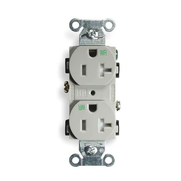 Hubbell Wiring Device-Kellems BR20GRYWRTR