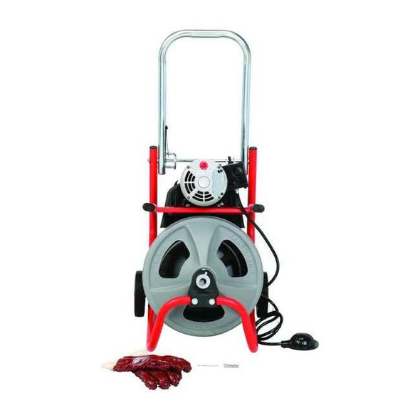 Ridgid Drain Cleaning Machine, Corded, 165 RPM 52363